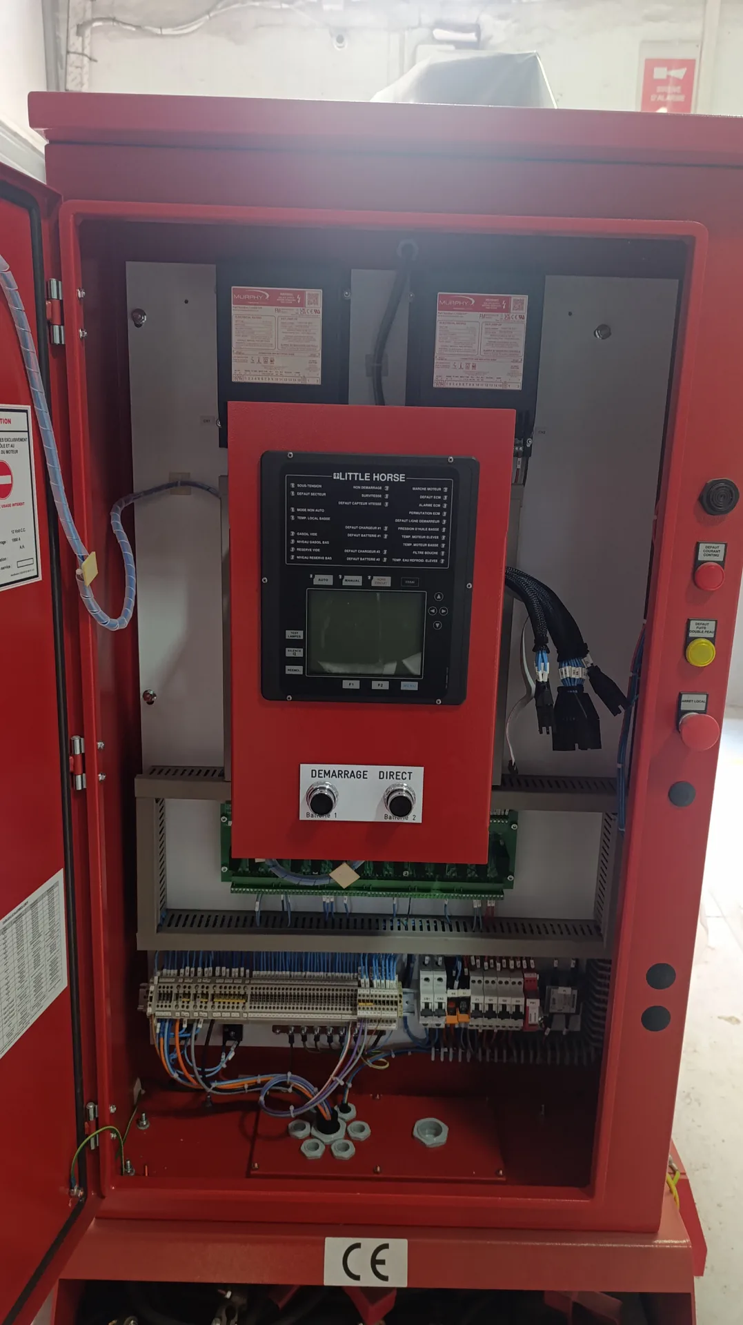 Armoire Démarrage Groupe Incendie